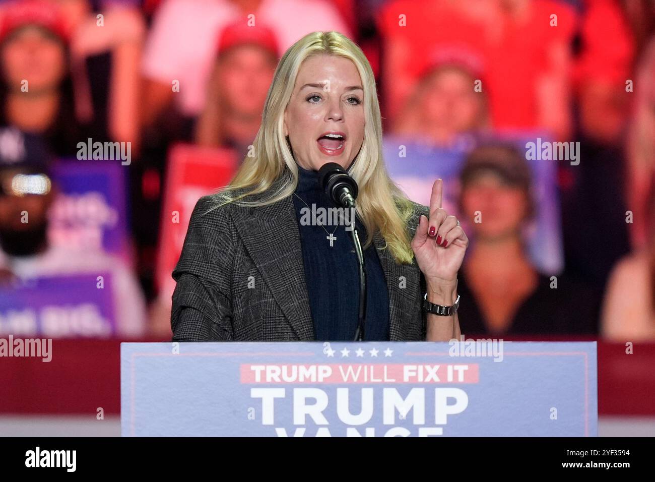 Former Florida Attorney General Pam Bondi, speaks before Republican
