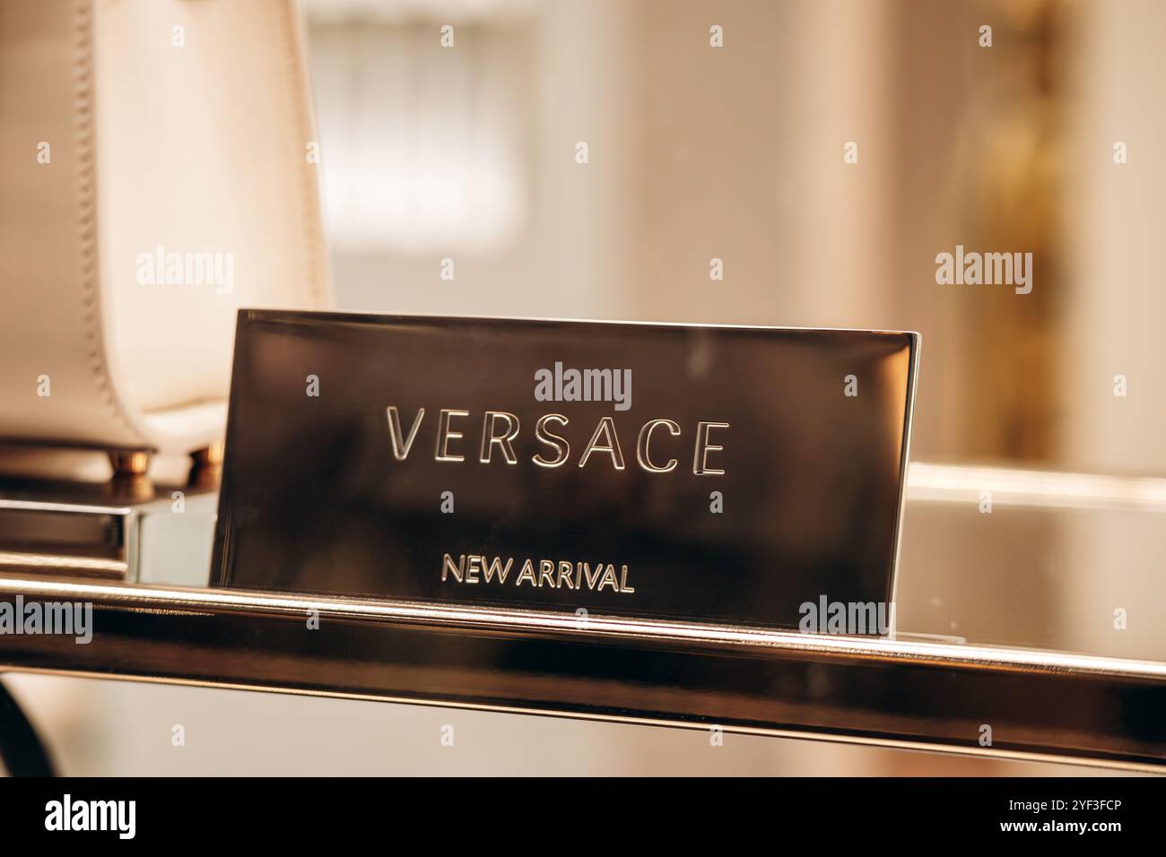 Versace sign hi-res stock photography and images - Alamy