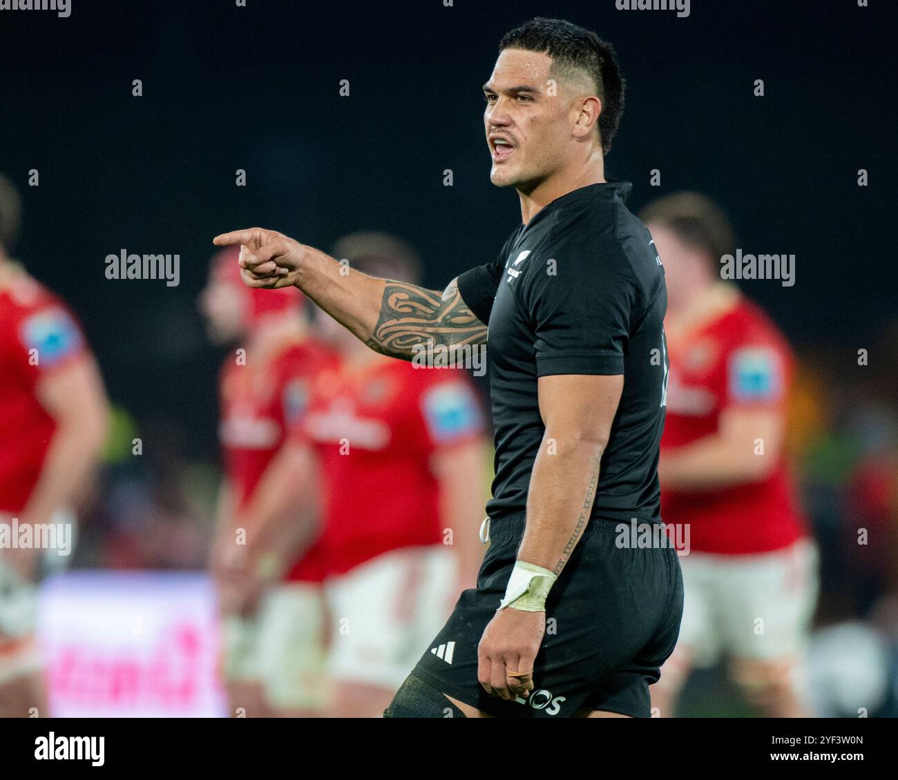 Limerick, Ireland. 03rd Nov, 2024. Quinn Tupaea of All Blacks during ...