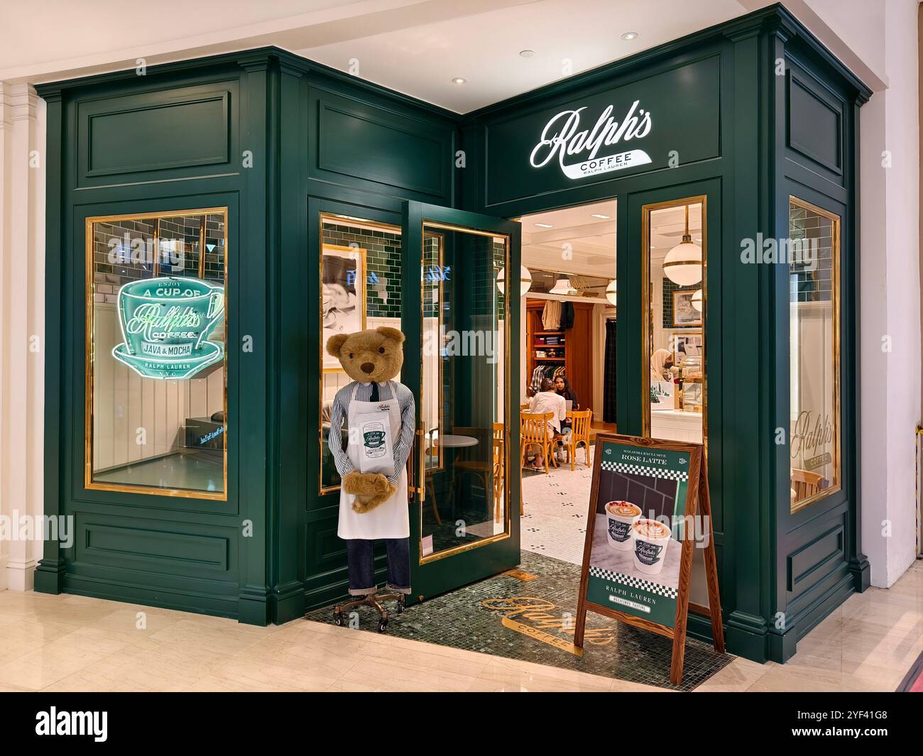 KUALA LUMPUR, MALAYSIA - AUGUST 28, 2024: Ralph Lauren brand retail ...