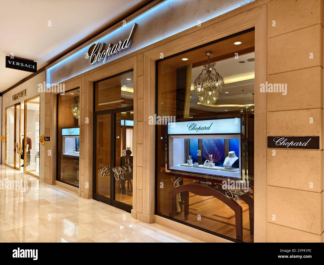 KUALA LUMPUR, MALAYSIA - AUGUST 28, 2024: Chopard brand retail shop in ...
