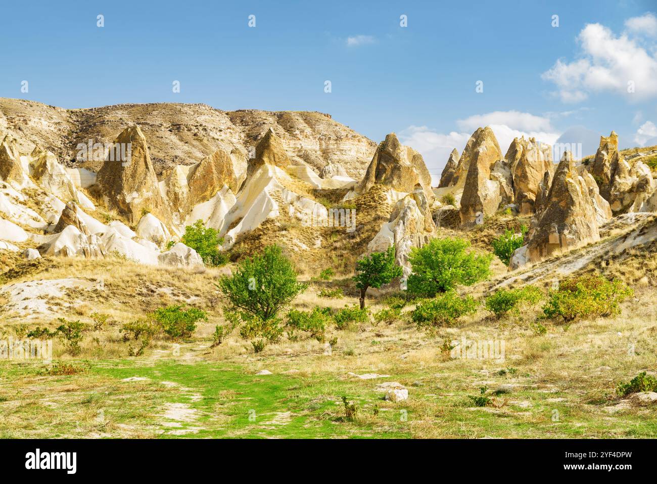 Awesome landscape of Pasabag valley in Cappadocia, Turkey Stock Photo ...