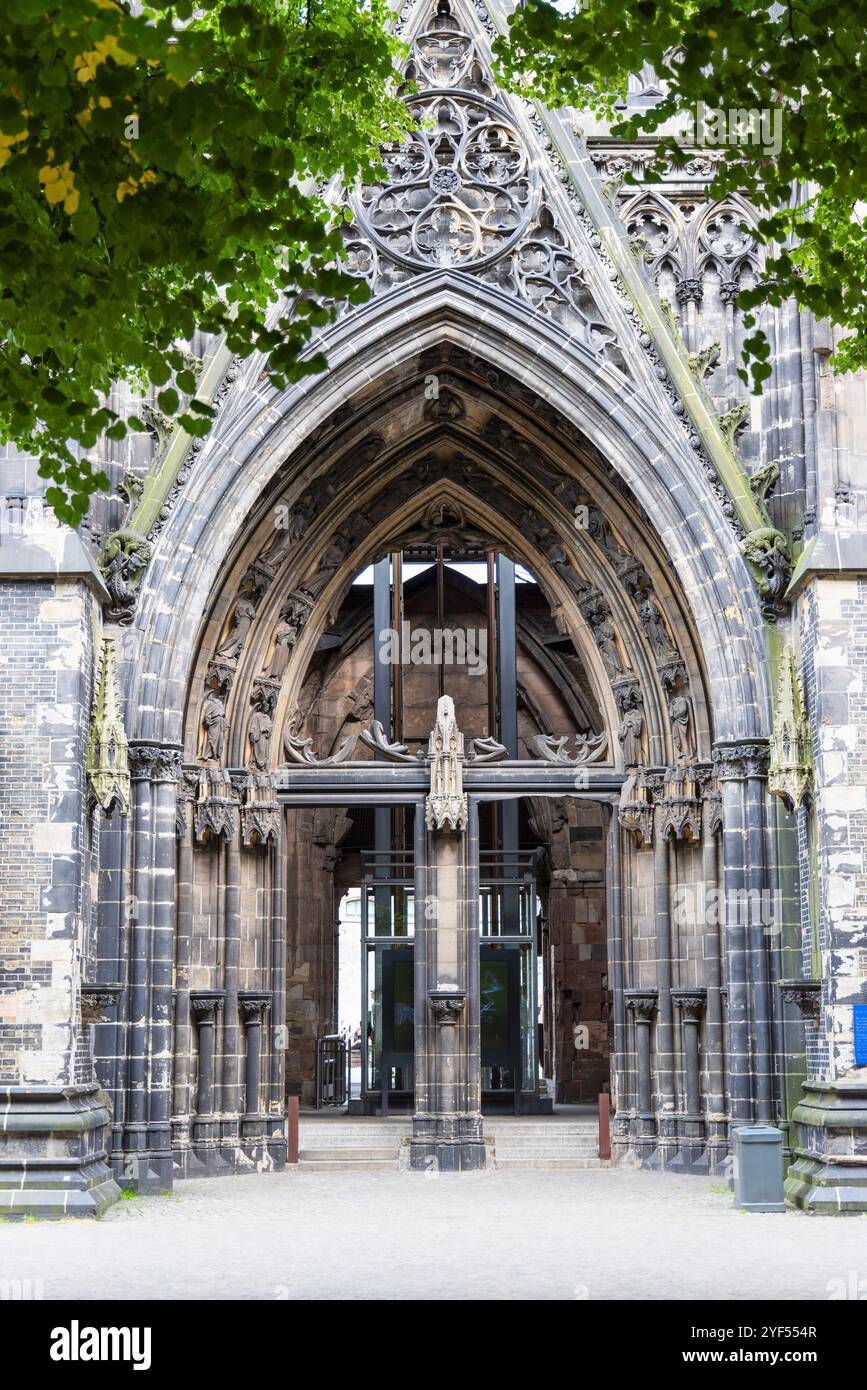 St Nikolai memorial, Hamburg, Germany Stock Photo