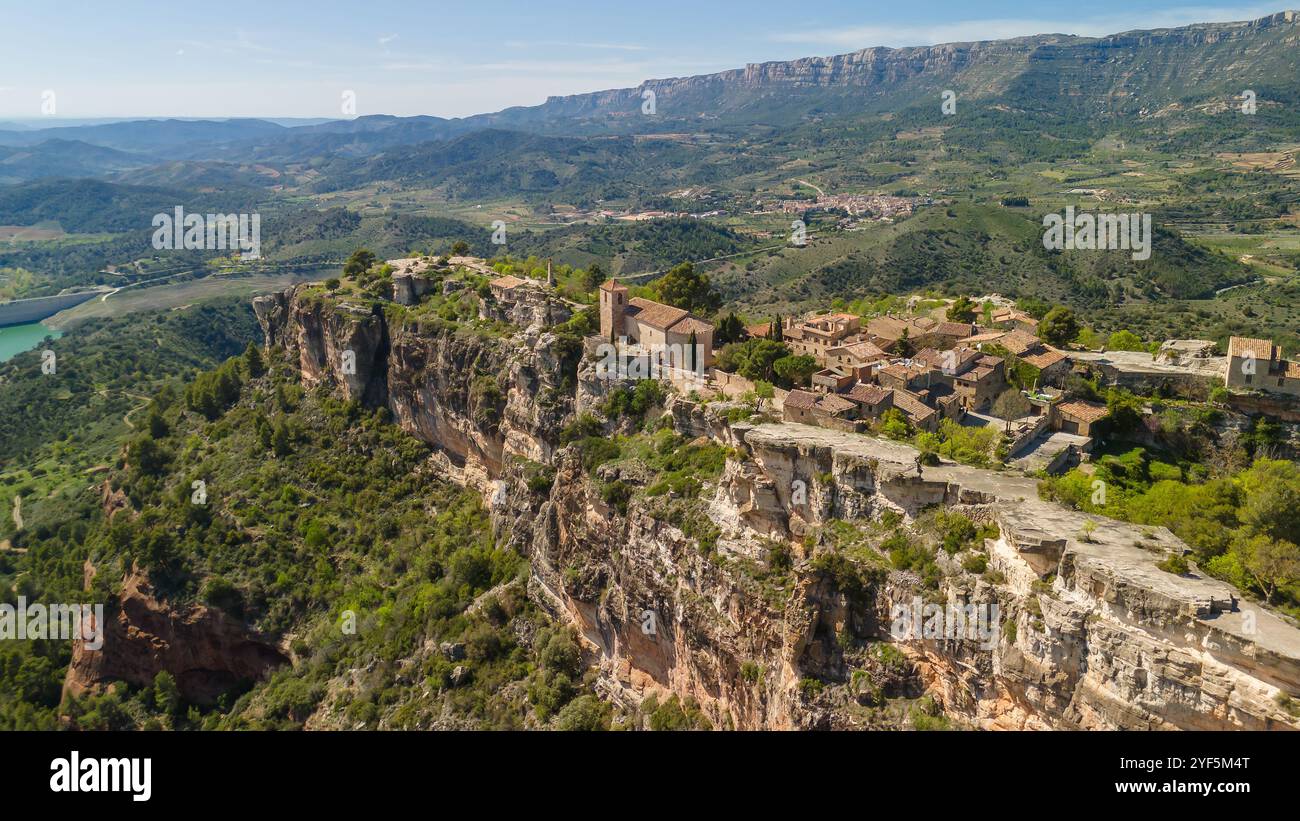 aerial-view-siurana-medieval-hi-res-stock-photography-and-images-alamy
