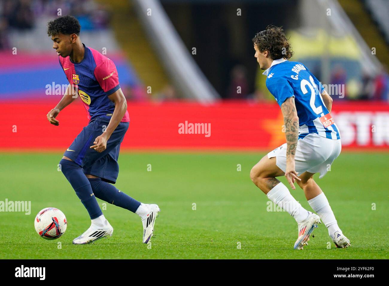Lamine Yamal Of FC Barcelona During The La Liga EA Sports Match Between lamine-yamal-of-fc-barcelona-during-the-la-liga-ea-sports-match-between
