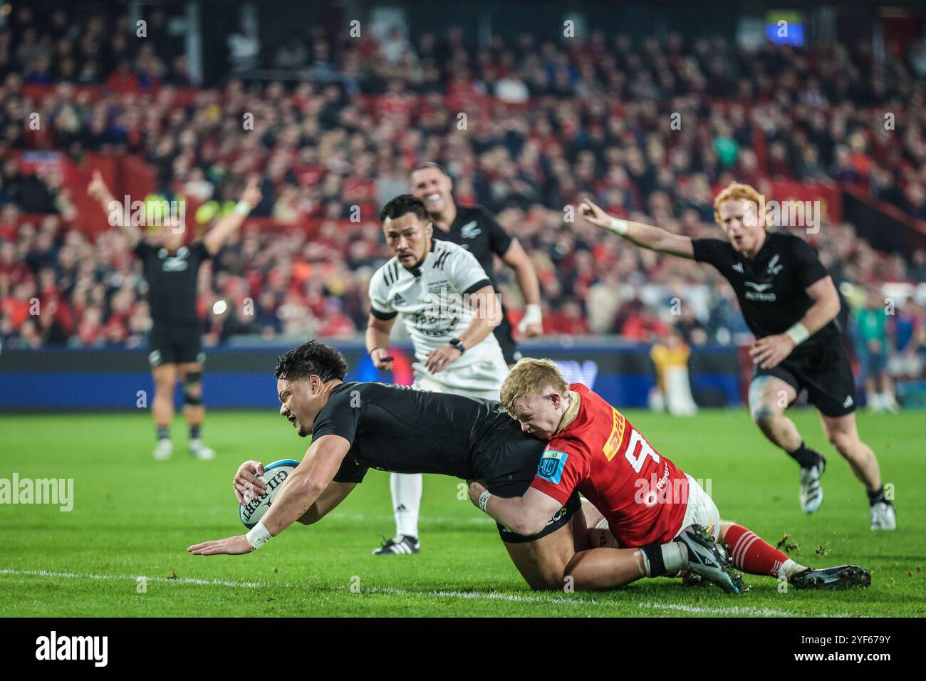 Thomond Rugby Club November 2nd, 2024, Thomond Park, Limerick, Ireland - Action from ...