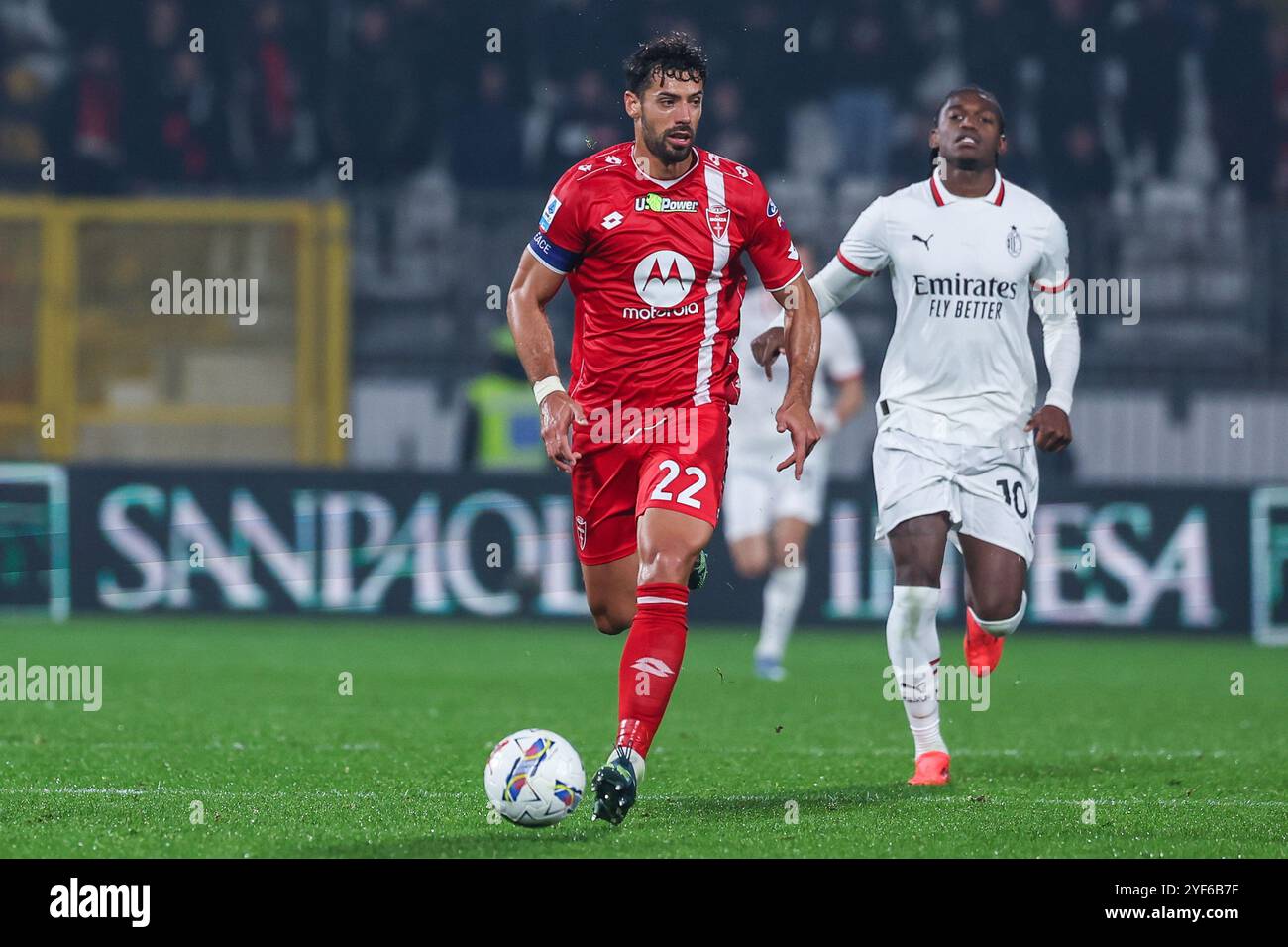 Monza, Italy. 02nd Nov, 2024. Pablo Mari of AC Monza seen in action ...