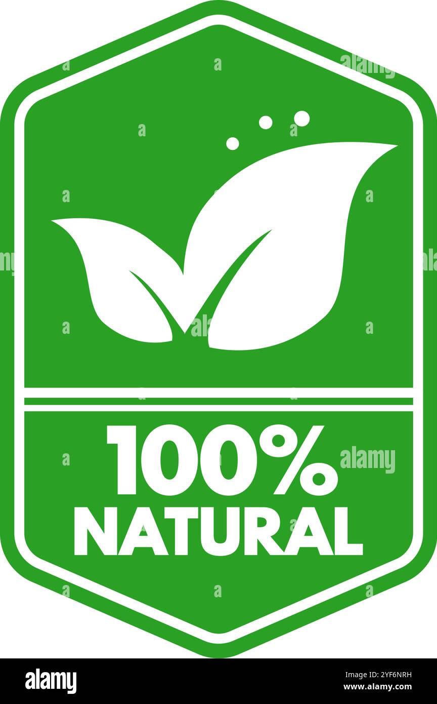 100 and natural and food and label Stock Vector Images - Alamy