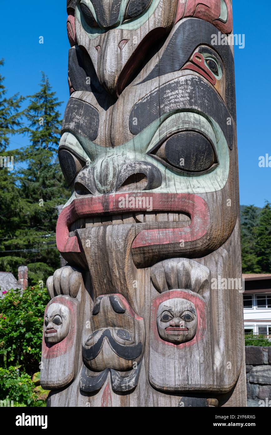 Tlingit Haida totem pole carving traditions