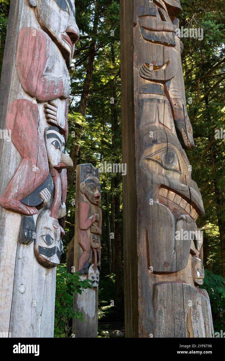 Tlingit Haida totem pole carving traditions