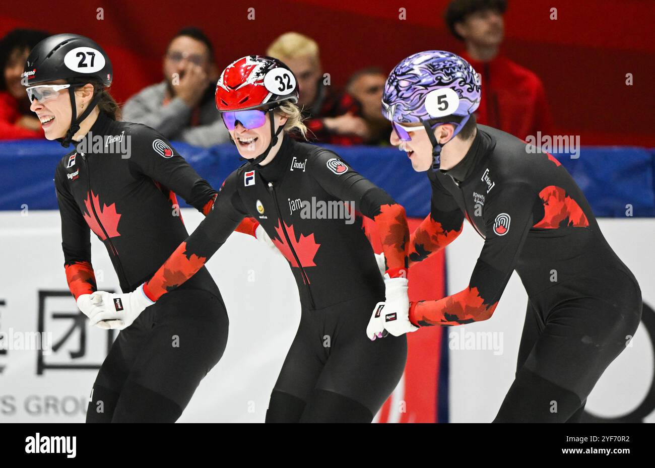 MONTREAL, QUEBEC, CANADA: Canada's BRUNELLE Florence Brunelle (2), Kim ...