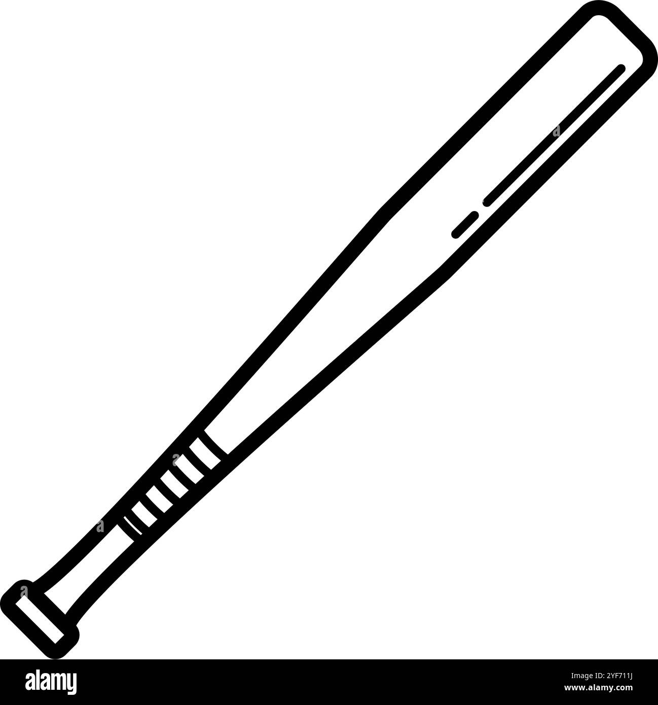 baseball bat - simple vector icon Stock Vector Image & Art - Alamy
