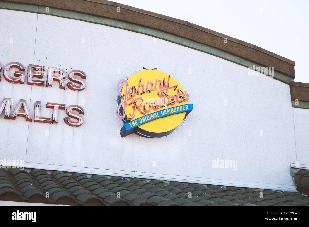 Los Angeles, California, United States - 03-08-2019: A view of a store ...