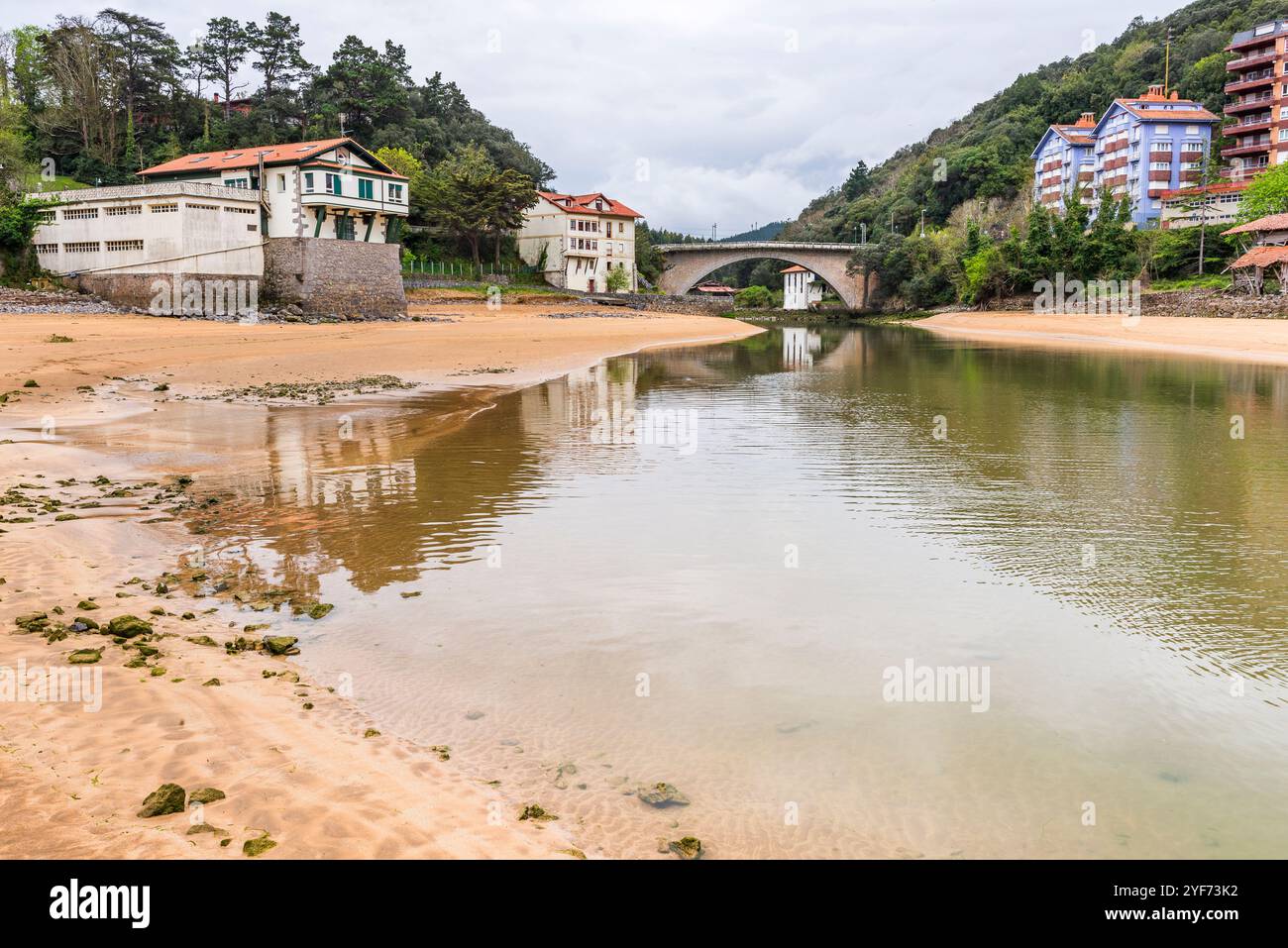 River estuary meets ocean hi-res stock photography and images - Alamy