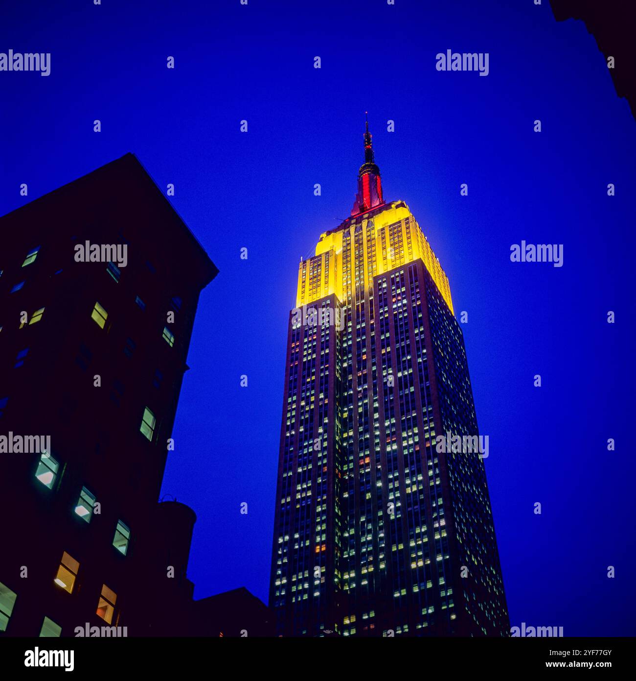 Toppa Occhi Ranger Liberty 3D PVC GITD – New York Empire State Glow In The Dark In Gomma Incandescente