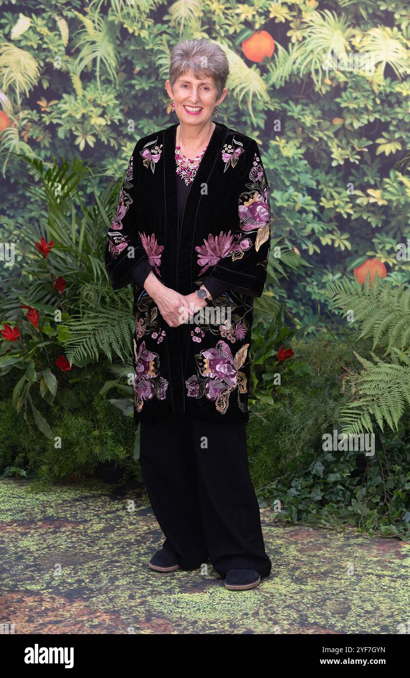 London, UK. 3 November, 2024.  Karen Jankel daughter of Michael Bond, creator of Paddington attends the Paddington in Peru World Premiere Arrivals in Leicester Square,3 November, 2024 in London, England, United Kingdom. Credit: S.A.M./Alamy Live News Stock Photo