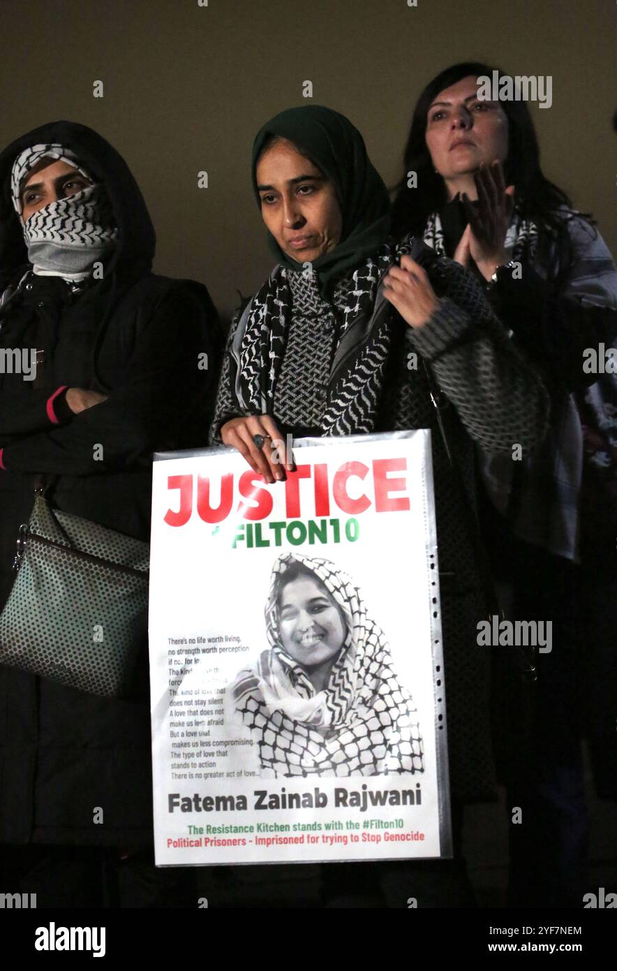 Reigate, England, UK. 2nd Nov, 2024. Fatima Zainab Rajwani's mother ...
