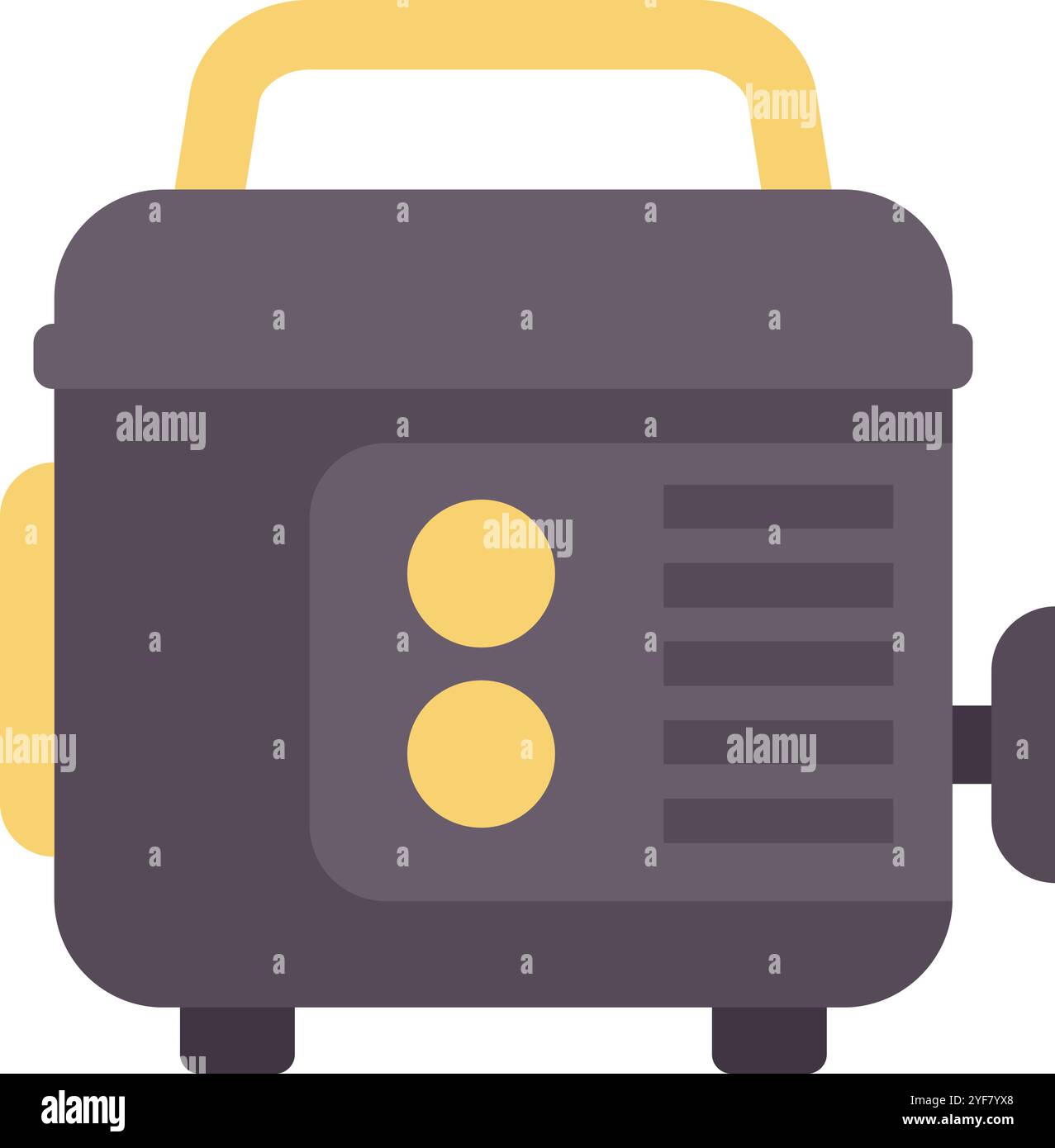 Rental generator Stock Vector Images - Alamy