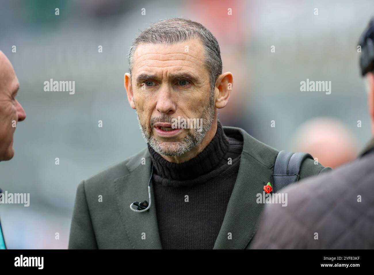 Martin Keown ahead of the Newcastle United FC v Arsenal FC English Premier League match at St.James' Park, Newcastle, England, United Kingdom on 2 November 2024 Credit: Every Second Media/Alamy Live News Stock Photo