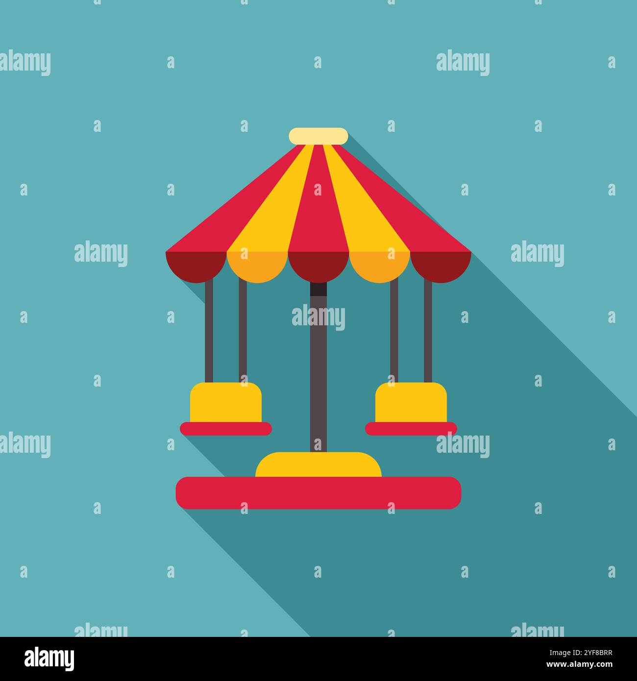 Spinning carnival ride Stock Vector Images - Alamy