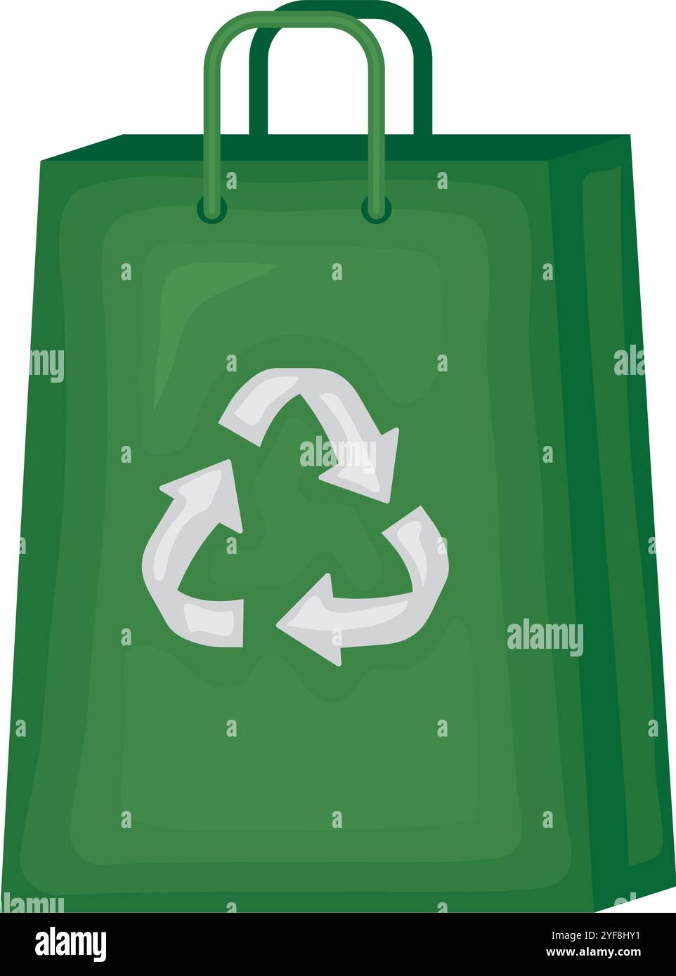 recycle shopping bag Stock Vector Image & Art - Alamy