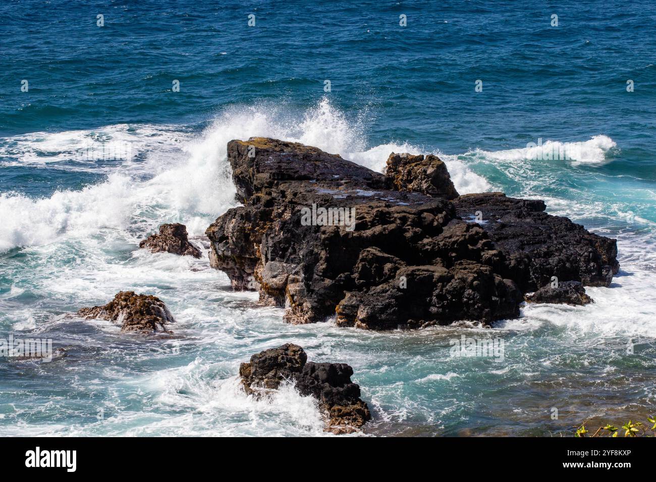 Gris Gris La plage de Gris Gris se trouve près de Souillac, dans la partie la plus méridionale de l’île. Stock Photo