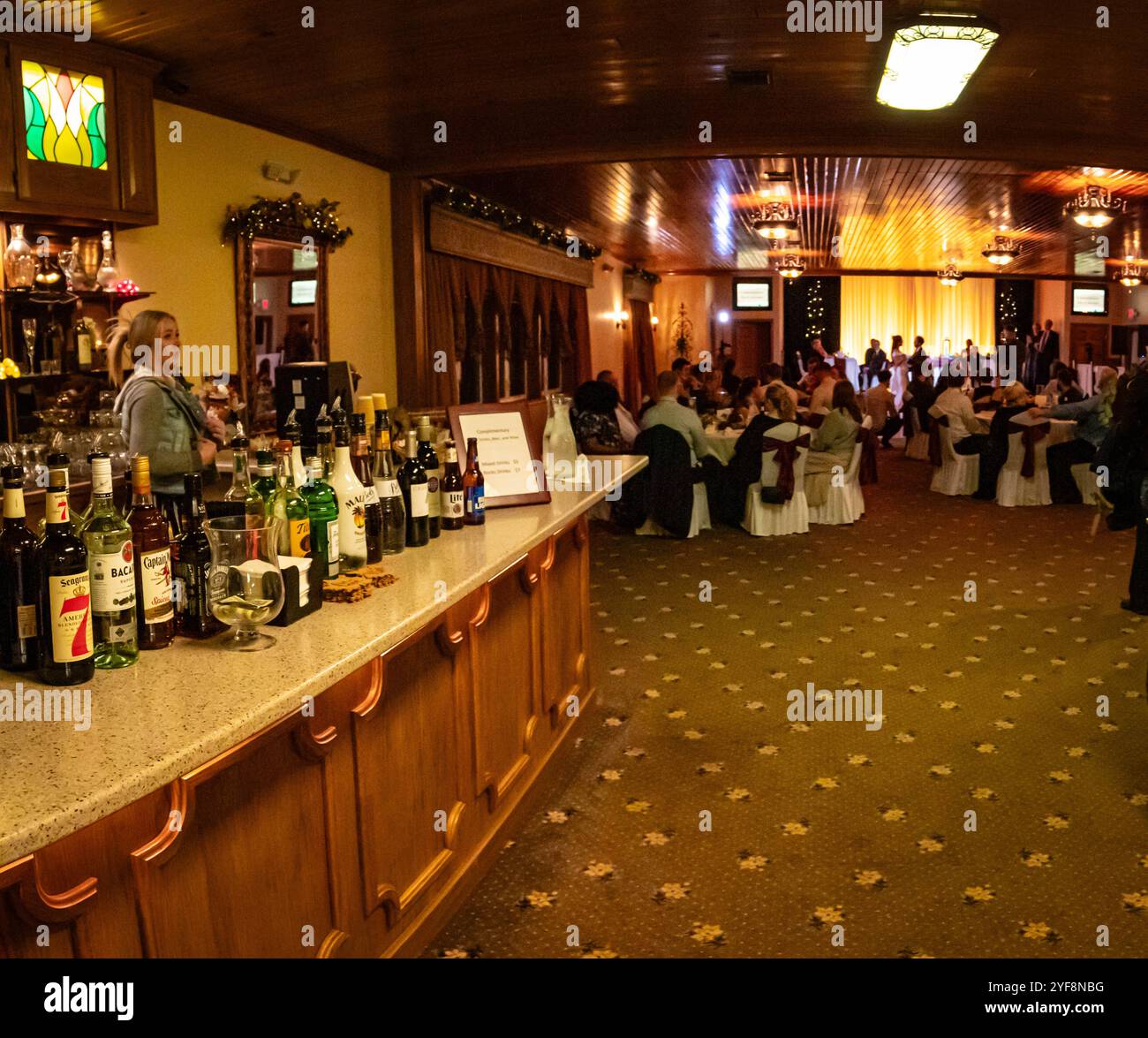 Wedding venue decorations hi-res stock photography and images - Alamy