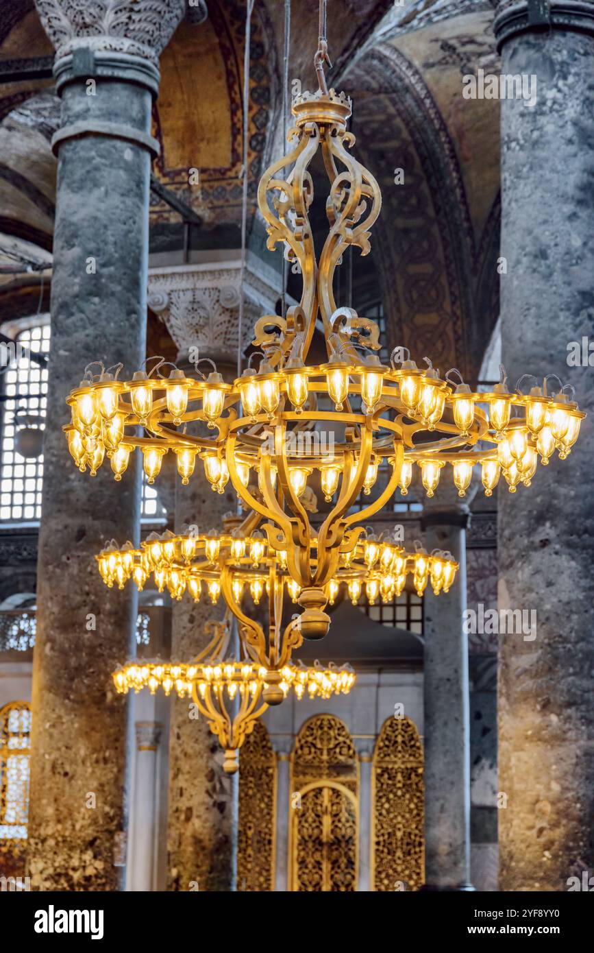 Hagia sophia grand mosque interior hi-res stock photography and images ...