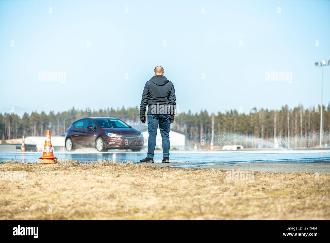 Track testing hi-res stock photography and images - Alamy