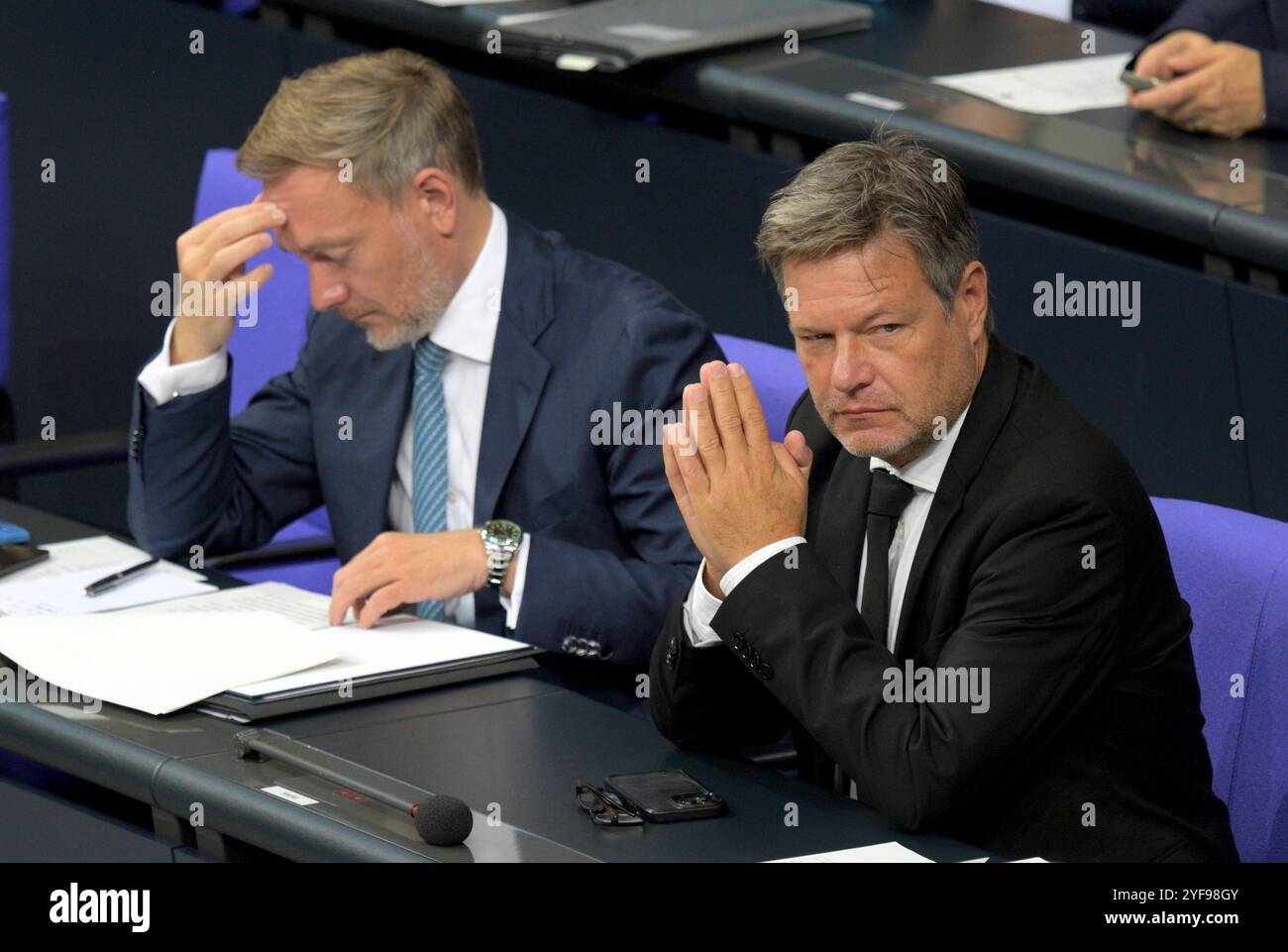 Bundesfinanzminister Christian LINDNER FDP Und Bundesfinanzminister Christian LINDNER FDP Und
