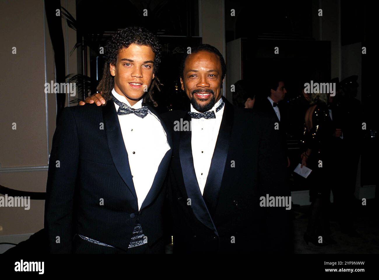 FILE PHOTO Quincy Jones Has passed Away. Quincy Delight Jones III
