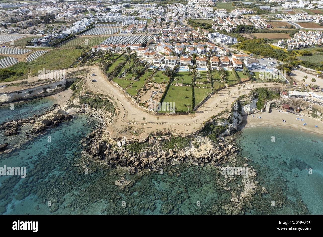 Drone aerial luxury holiday hi-res stock photography and images - Alamy