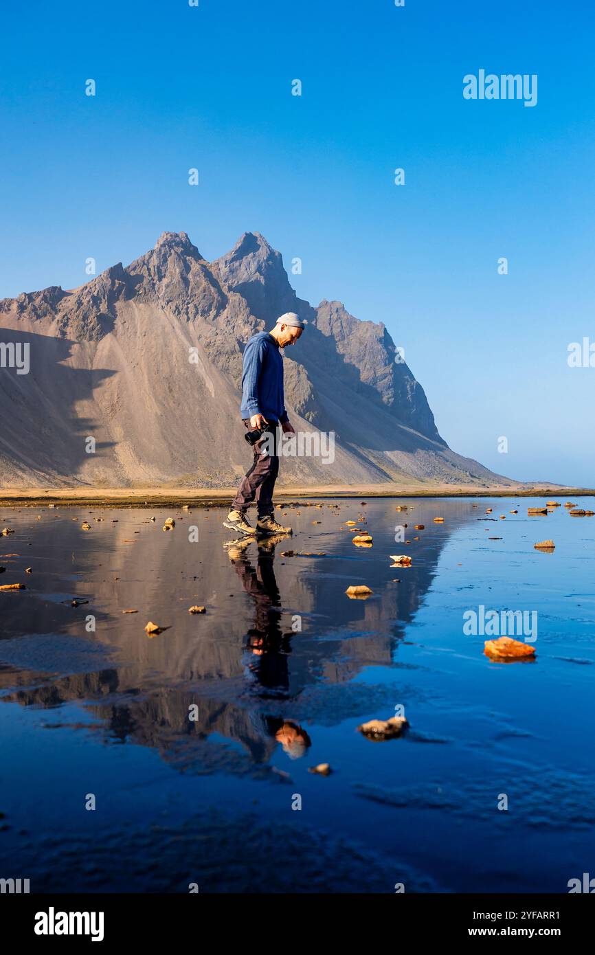 Adventurer mountain hi-res stock photography and images - Alamy