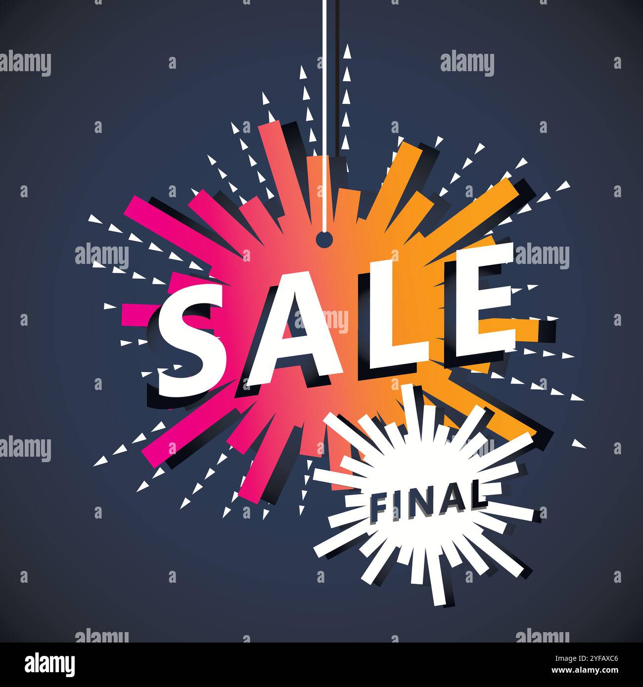 Vector road for the winners. Modern banner background. Stock Vector