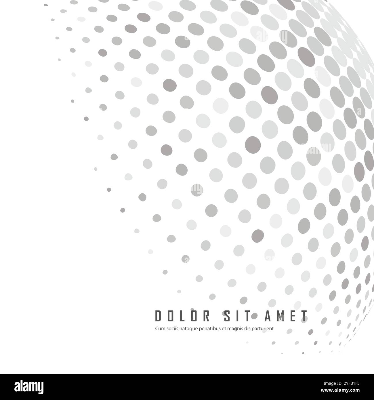 Vector 3d sphere consisting color points Stock Vector