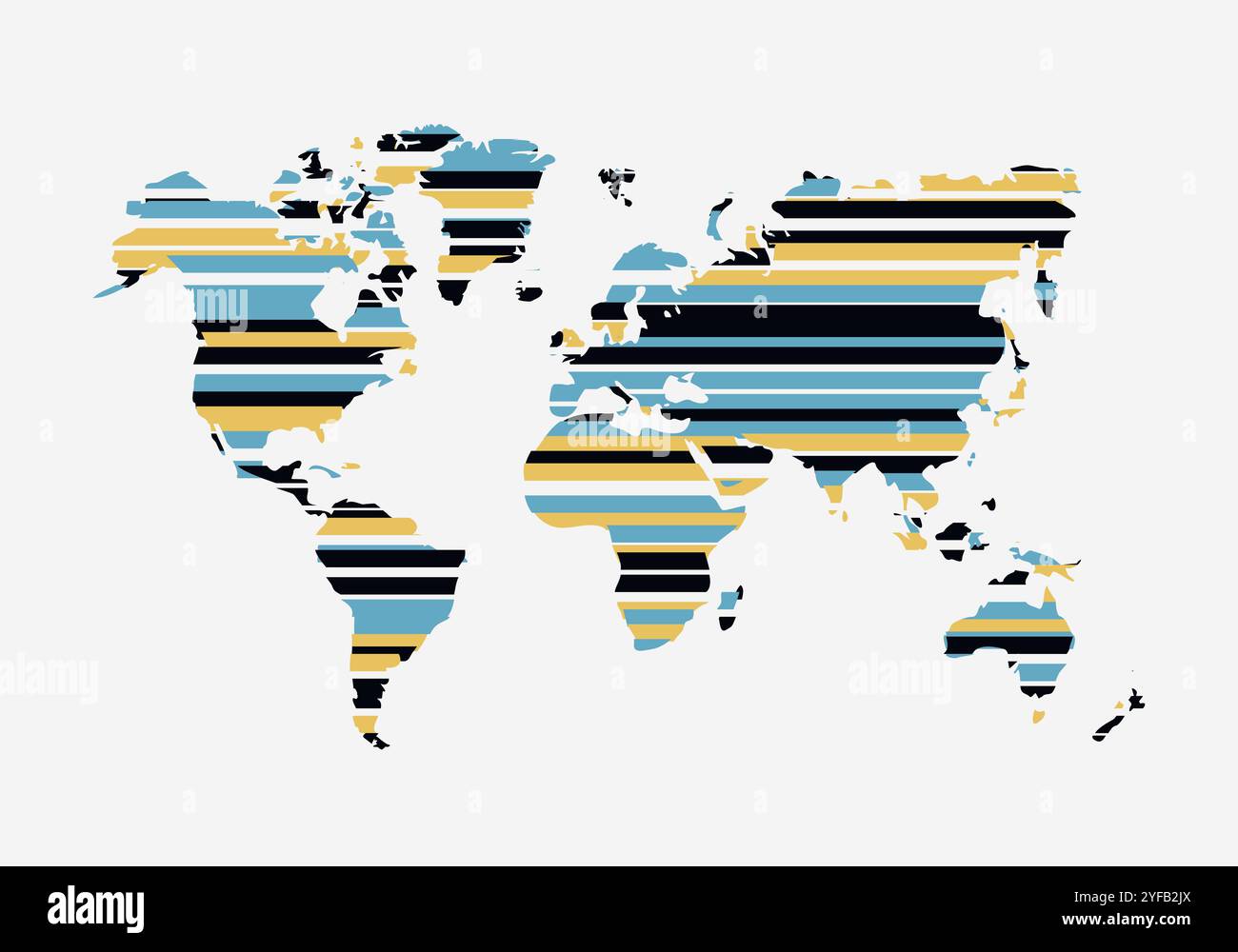 Icon for web design. Environment concept. Vector abstract graphic design. Vector world map Stock Vector