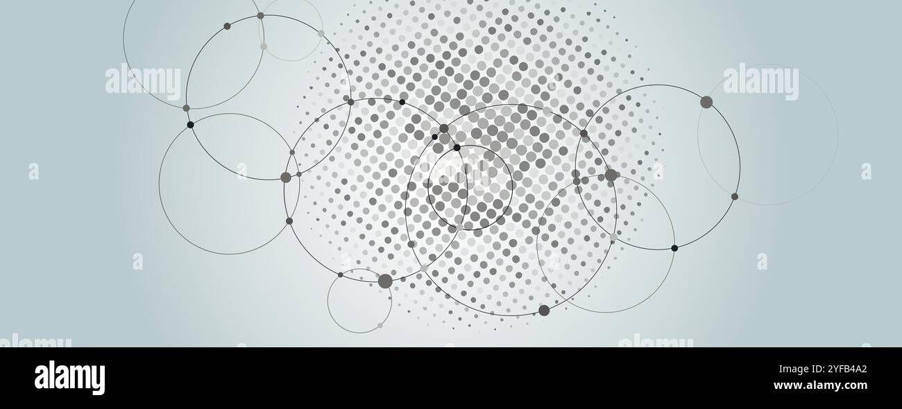 Vector distress texture. Monochrome halftone dots. Simple vector illustration Stock Vector