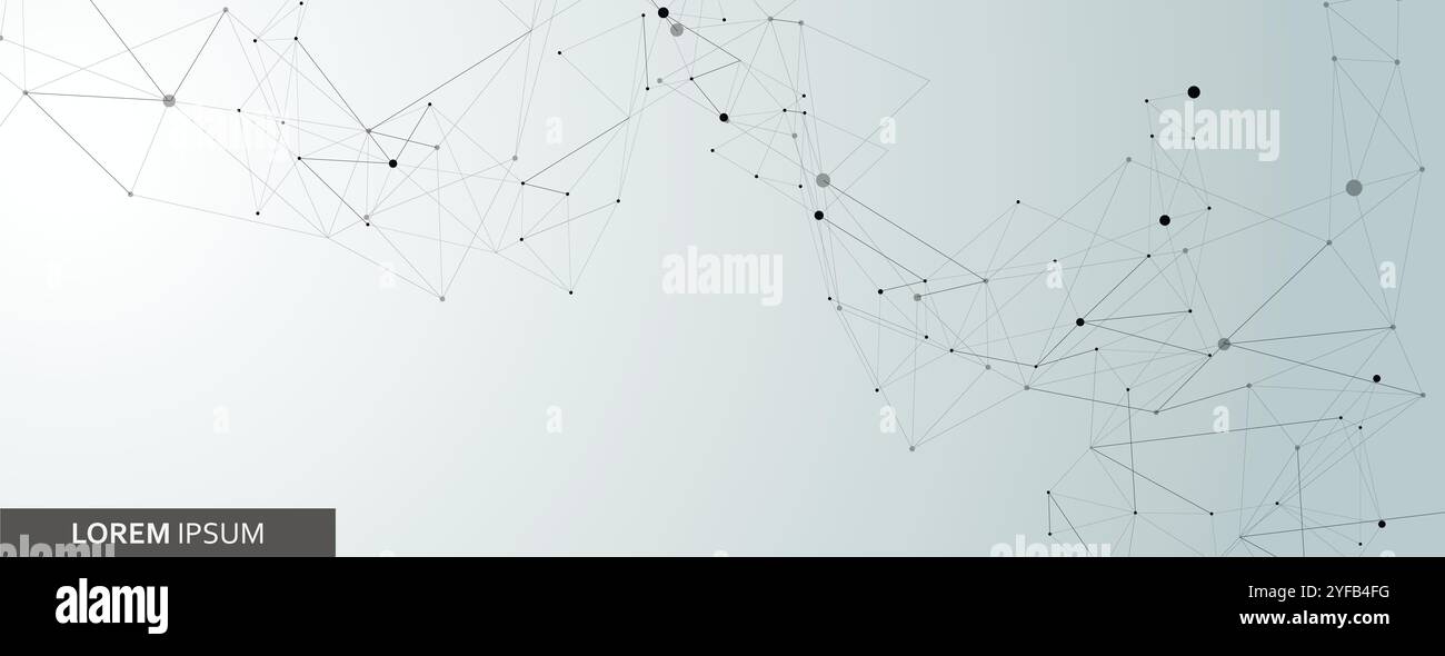 Connecting Line Graphics Connect dots and lines. Great design for any purposes. Polygon vector ...