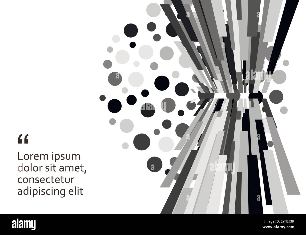 Modern space style. Vector design template. Linear style vector illustration. Futuristic background Stock Vector