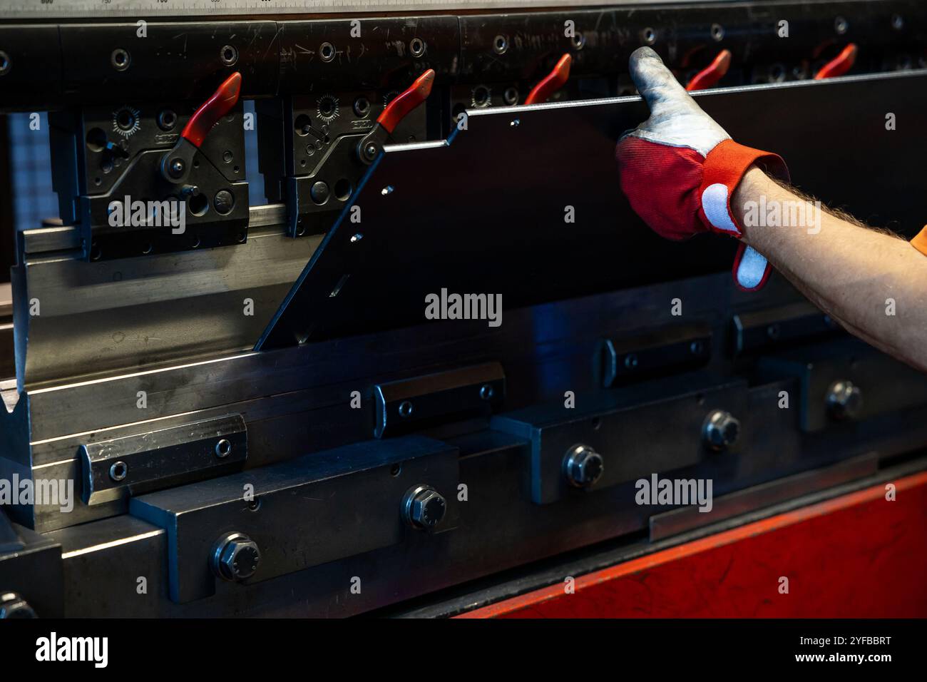Close up factory workers hand hi-res stock photography and images - Alamy