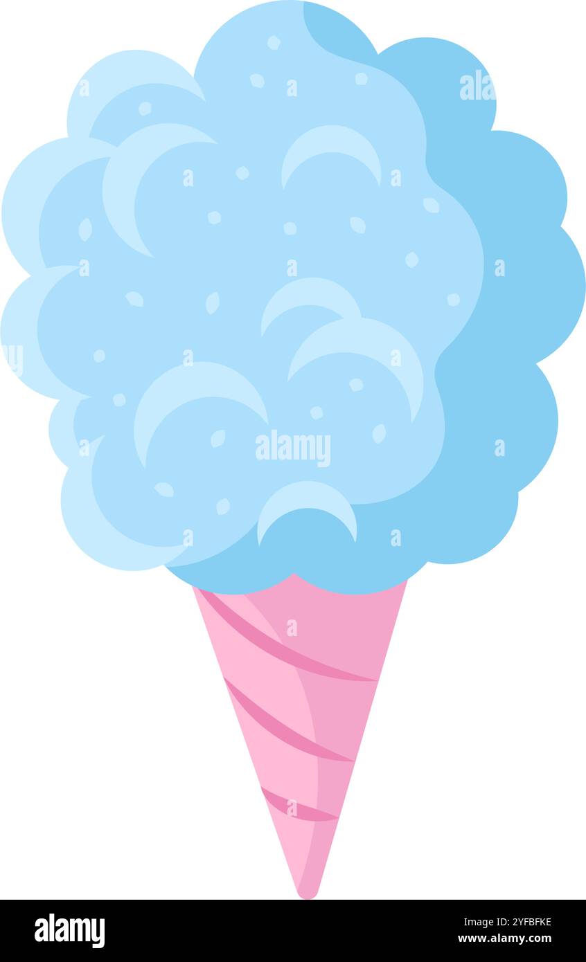cotton candy sweet Stock Vector Image & Art - Alamy