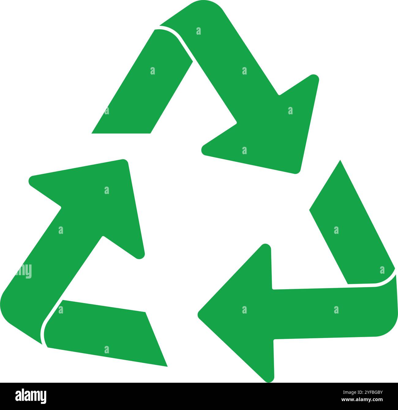 arrows recycle symbol green ecology Stock Vector Image & Art - Alamy