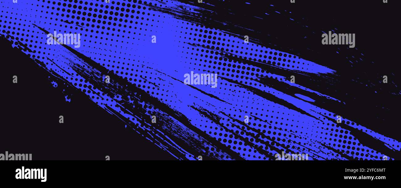 Grunge blue black abstract background hi-res stock photography and ...