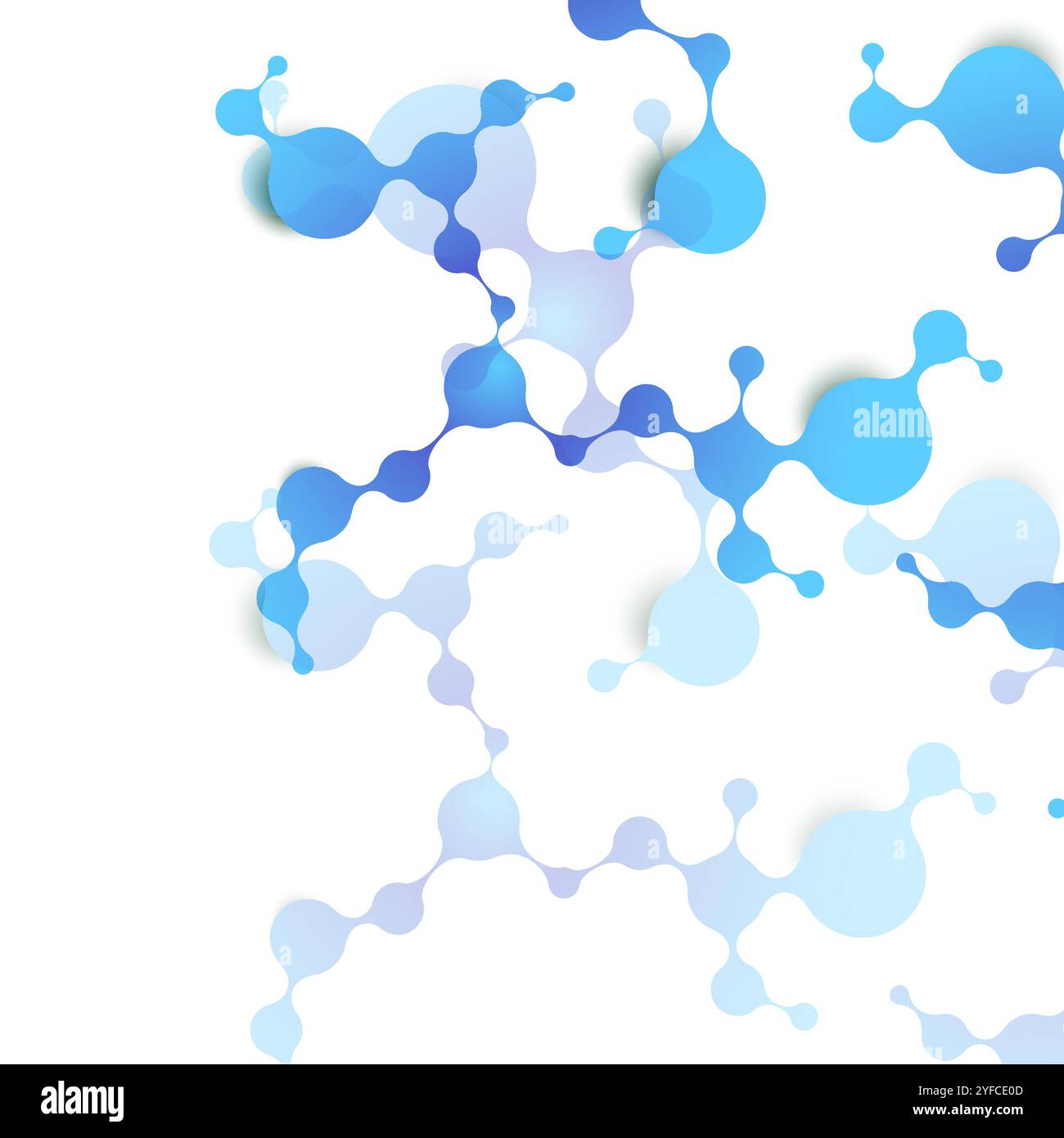 Abstract vector polygonal background with connecting dots with lines. Stock Vector