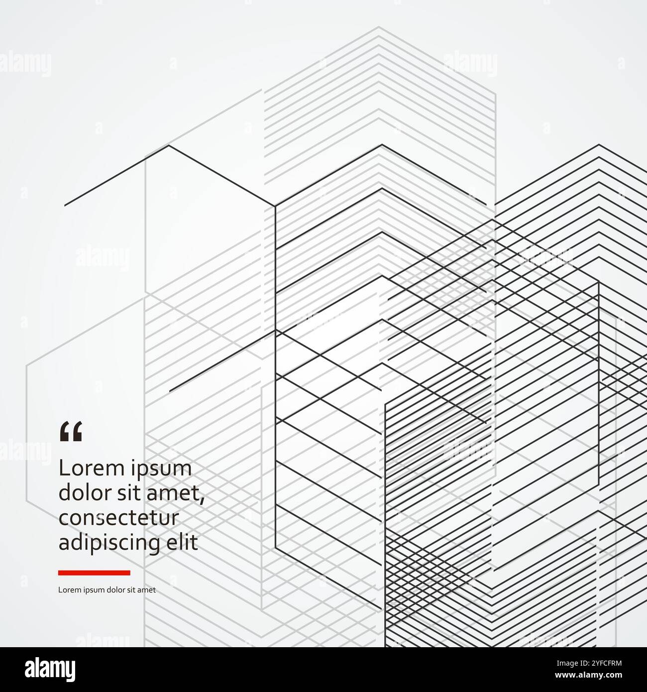 Vector connection many lines connect figure white background .Technical Background. Stock Vector