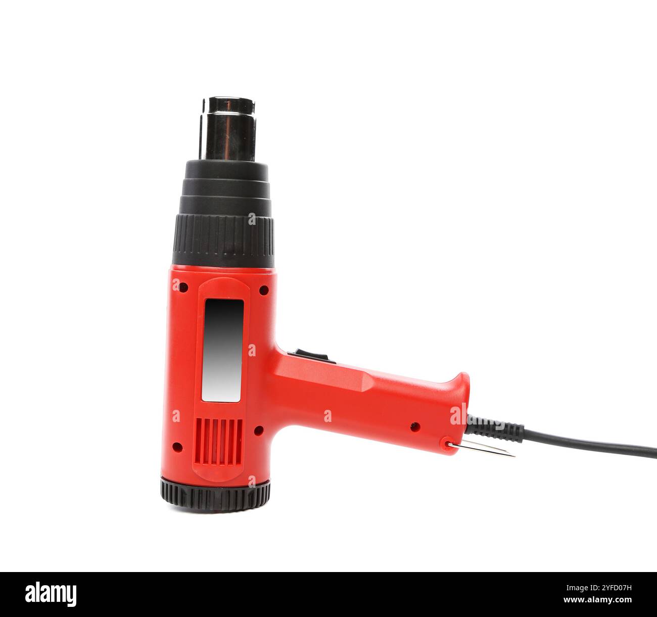 Hot air gun isolated on a white background Stock Photo - Alamy
