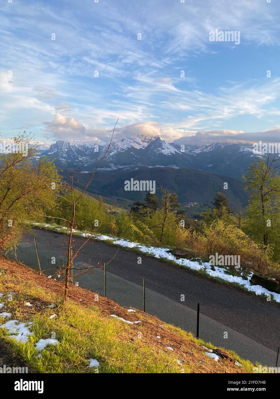 Magnificent Italian View by Scott - Smartphone Captured Stock Image