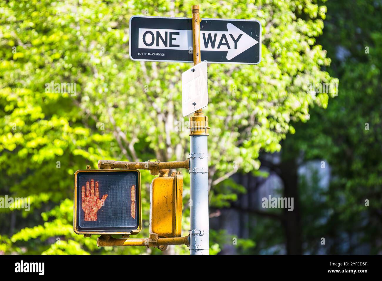 St One Way Sign One way sign set hi-res stock photography and images - Alamy