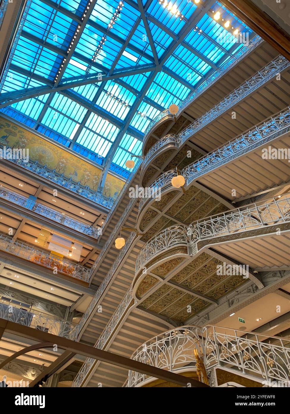 La Samaritaine Paris departement store - Smartphone Captured Stock Image