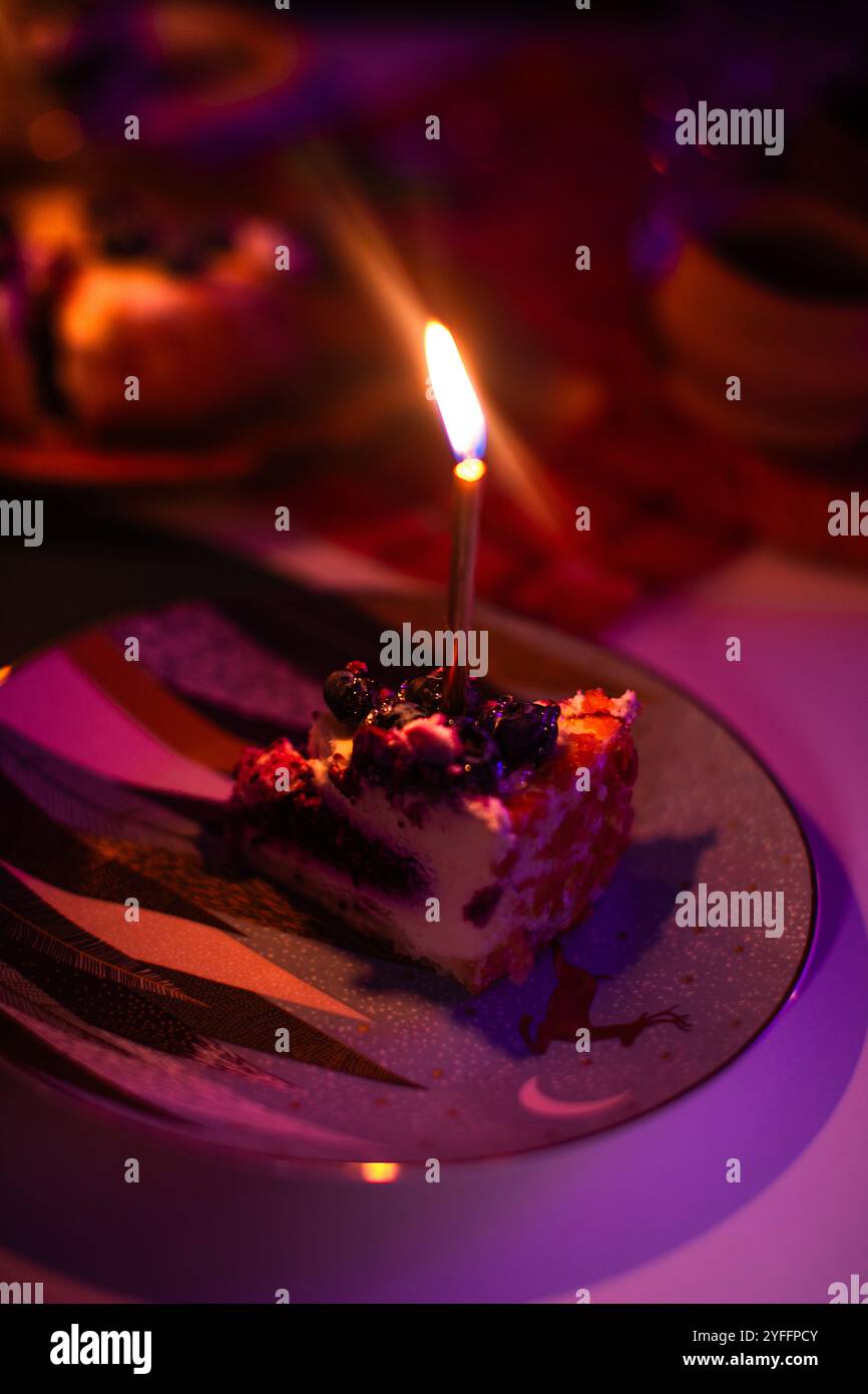 Terrific Candle On Birthday Cake Images